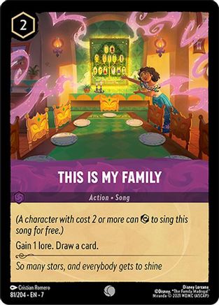 Lorcana - This Is My Family - 81/204 - Common