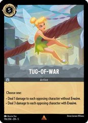 Lorcana - Tug-of-War - 196/204 - Rare - Shimmering Skies Top Collectibles Lorcana - Tug-of-War - 196/204 - Rare - Shimmering Skies Top Collectibles