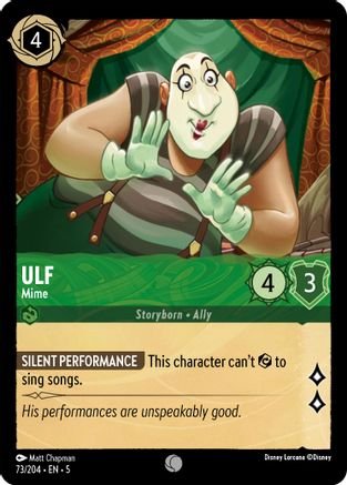 Lorcana - Ulf (Mime) - 73/204 - Common