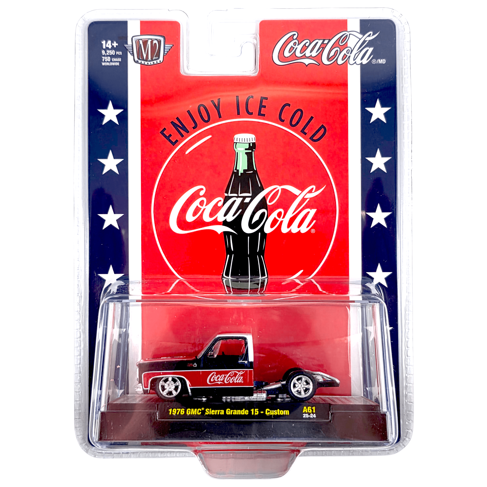 M2 Machines - 1976 GMC Sierra Grande 15 Custom - 2026 Coca-Cola M2 Machines - 1976 GMC Sierra Grande 15 Custom - 2026 Coca-Cola