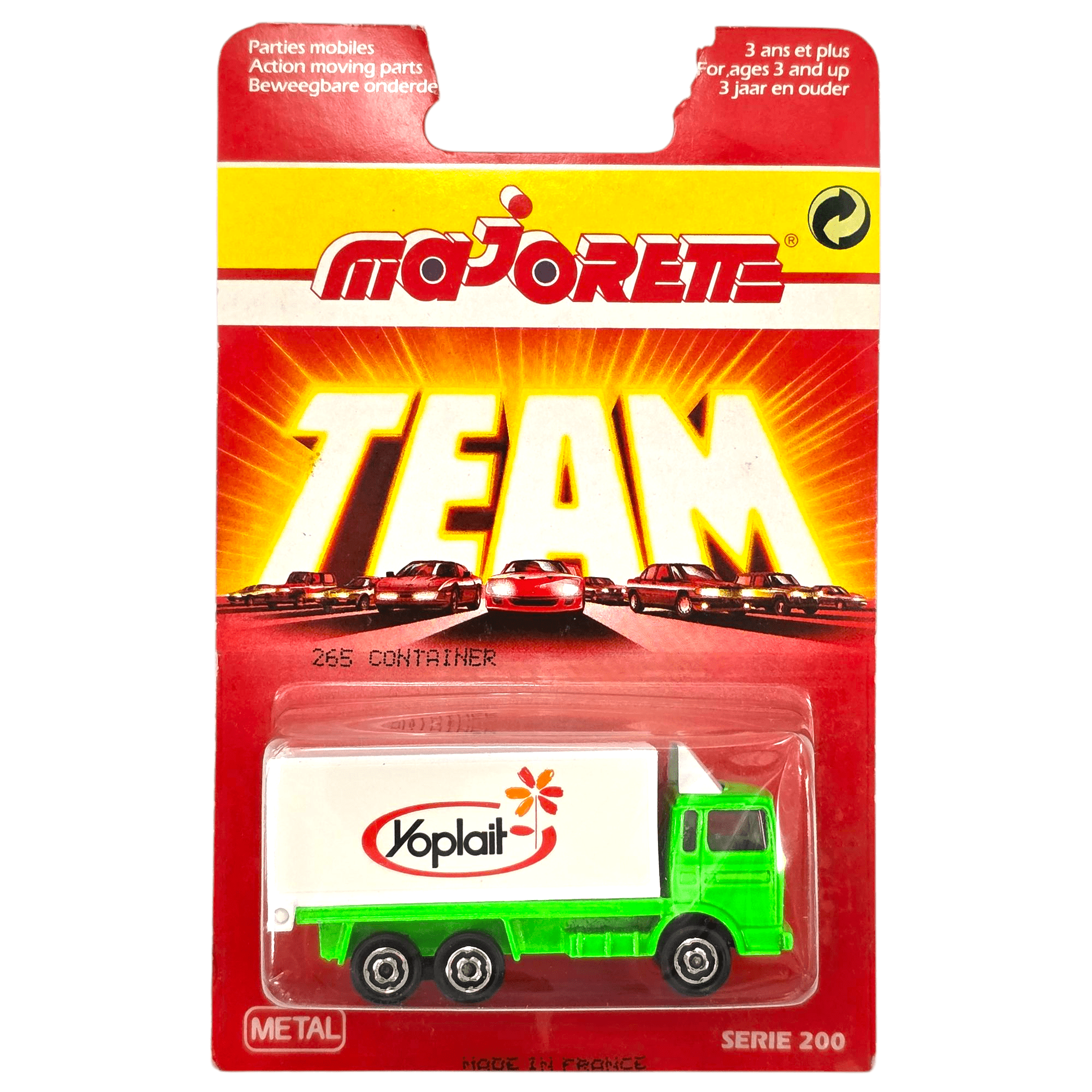 MAJORETTE SERIE 3000 1/60 - Mack Semi Remorque Fast Trucking EUR 105,00