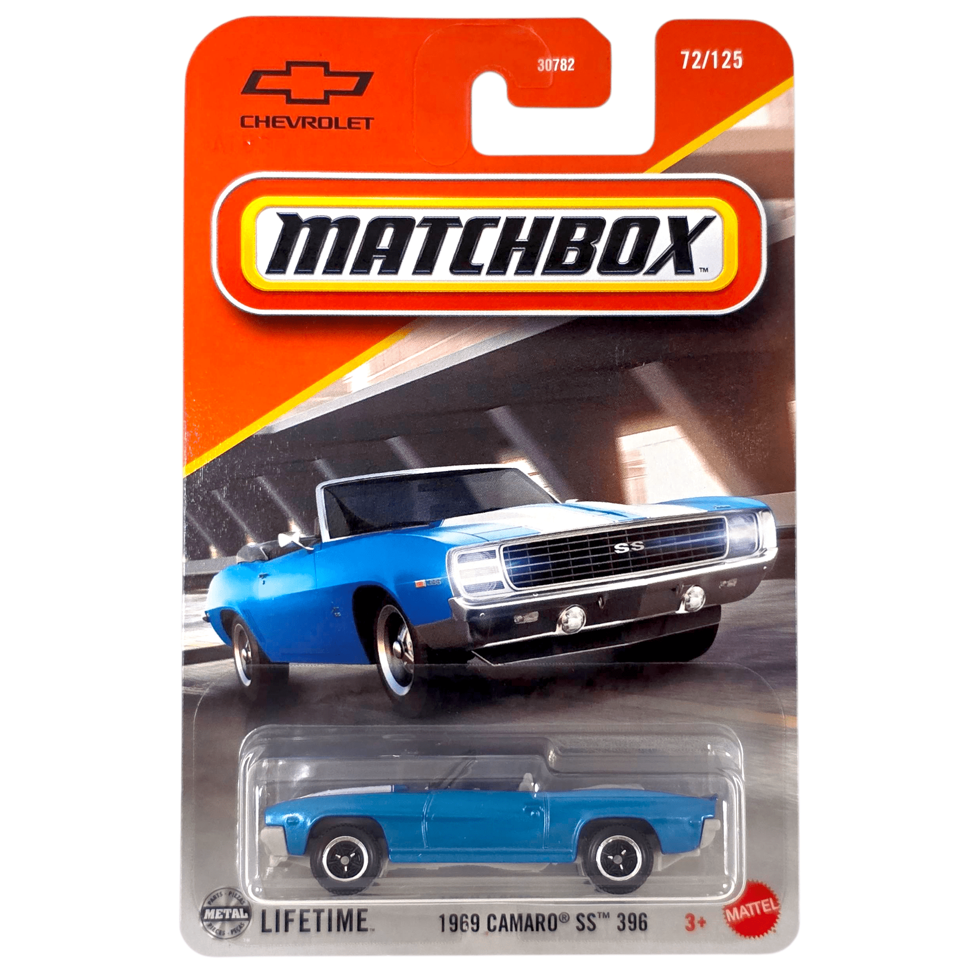 Lot 3 Voitures Matchbox Vintage – Porsche, Chevy Camaro, Ferrari – Diecast