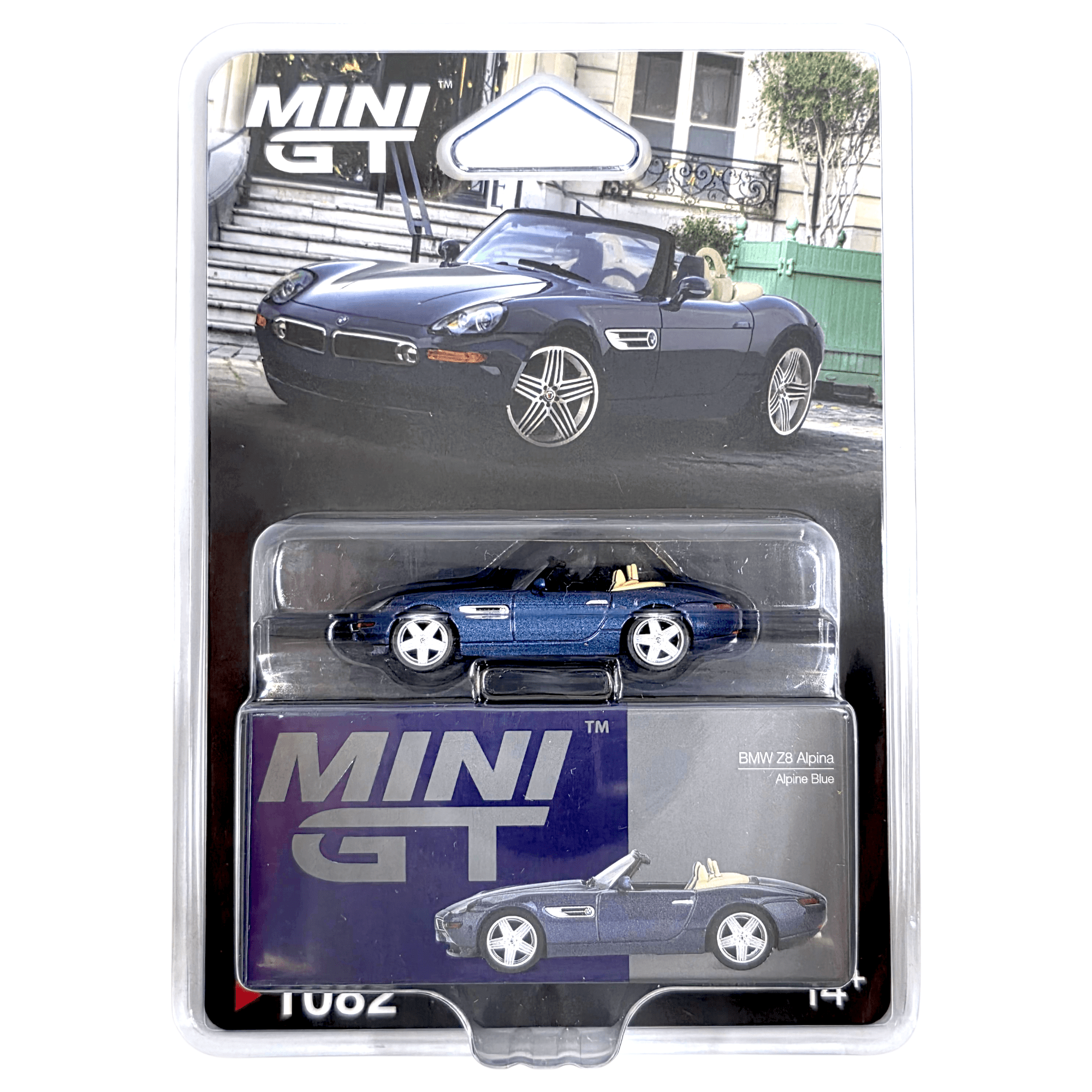 Mini GT - BMW Z8 Alpina – Alpine Blue – Top Collectibles