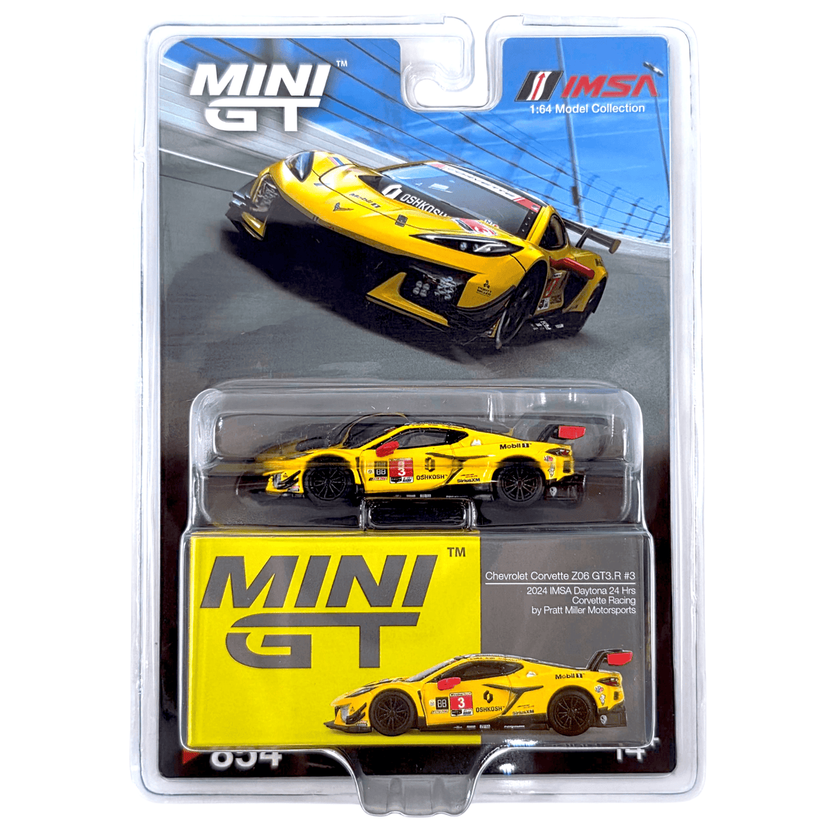 Mini GT - Chevrolet Corvette Z06 GT3.R #3 - 2024 IMSA Daytona 24