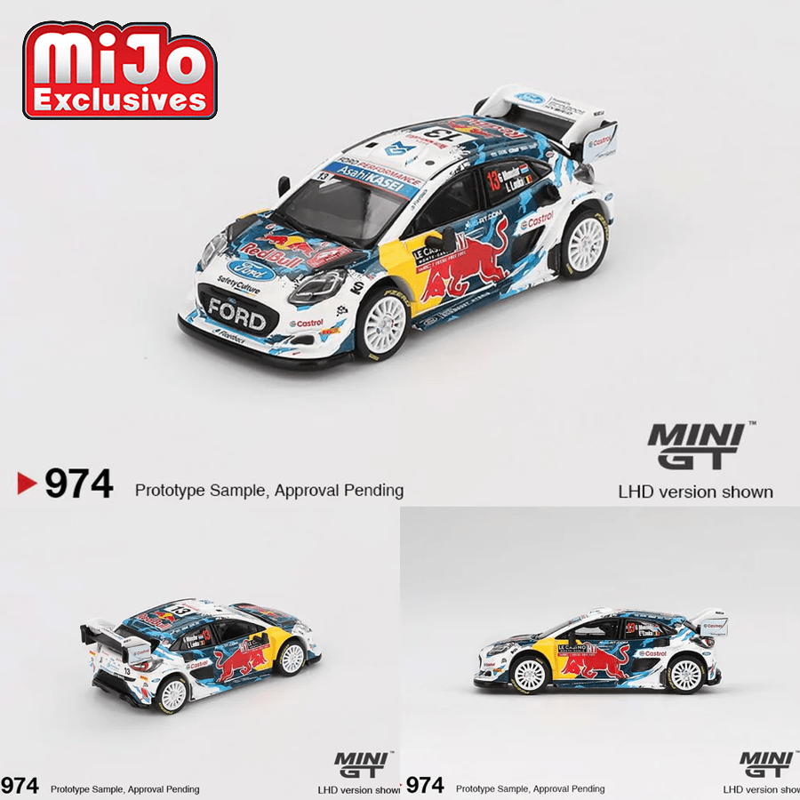 Pre-Order* Mini GT - Ford Puma Rally1 #13 M-Sport Ford WRT 2024