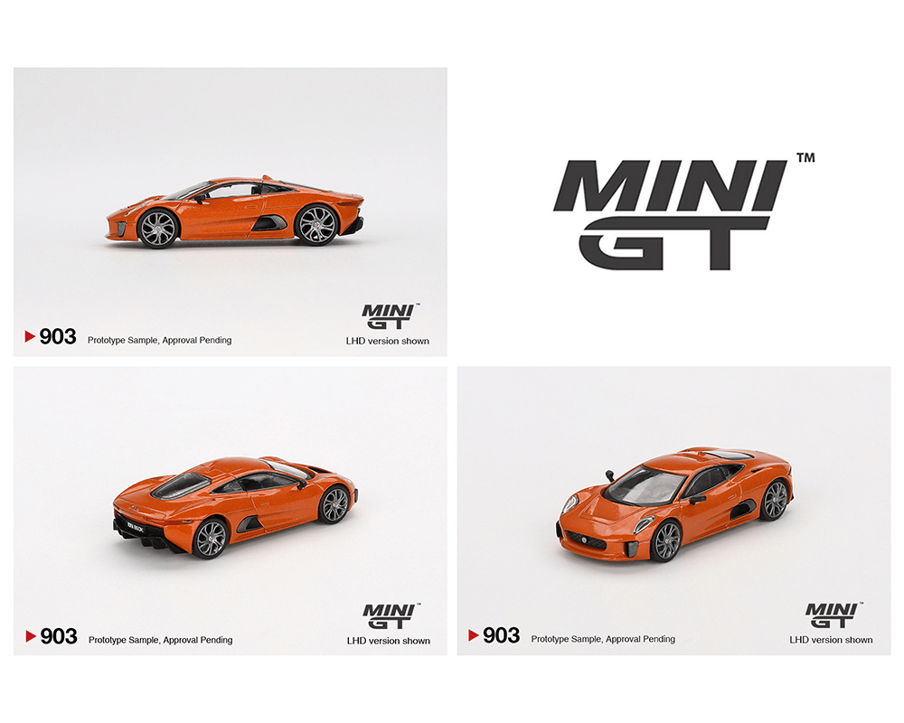 Mini GT - Jaguar C-X75 James Bond 007 Spectre – English Packaging