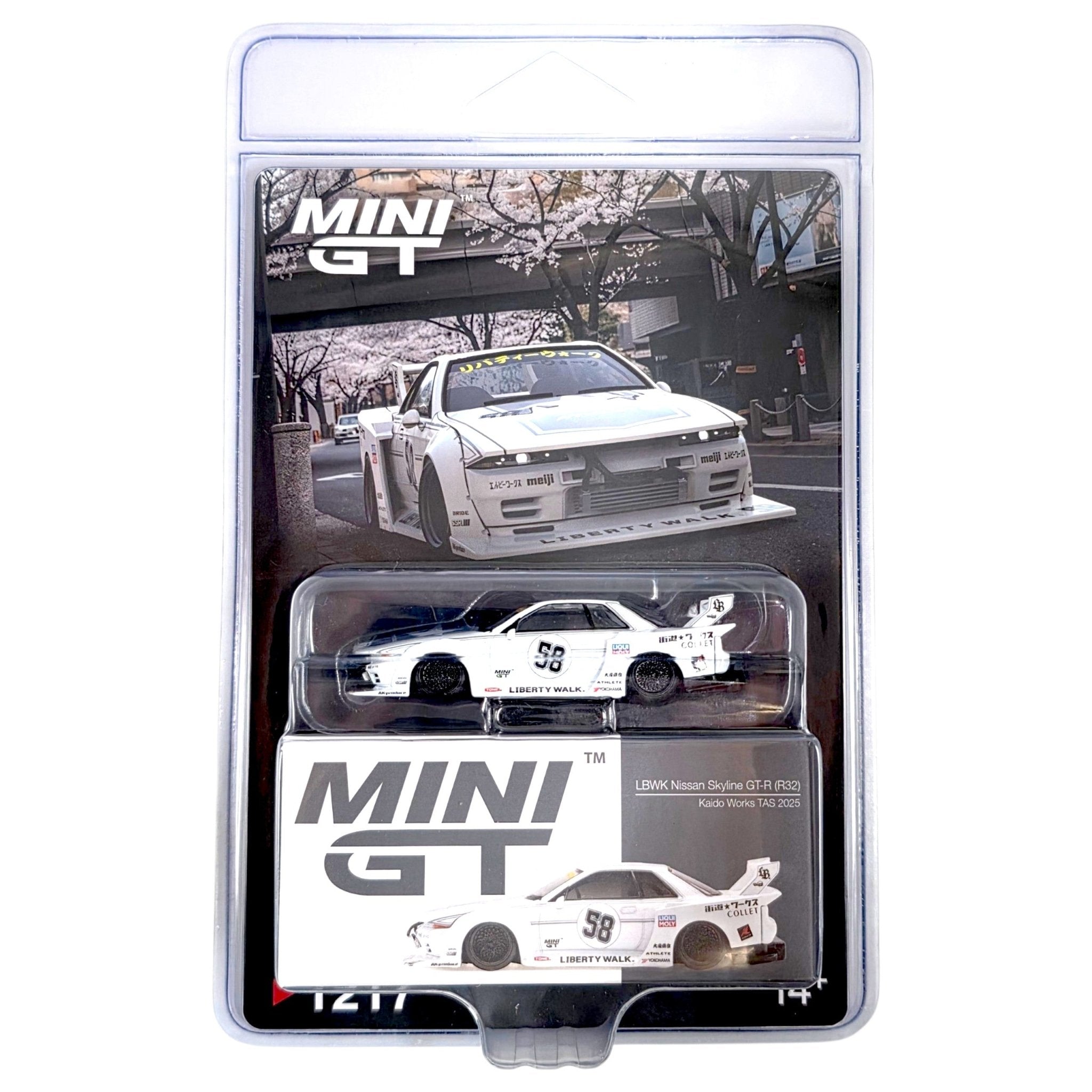 Mini GT - Nissan GT-R32 LB-Kaido Works TAS 2025 – Top Collectibles