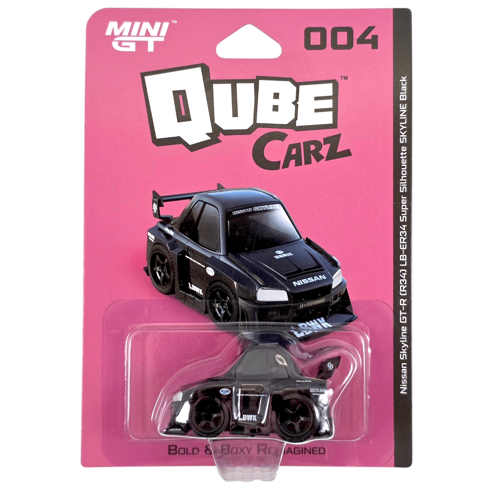 Mini GT - Nissan Skyline GT-R (R34) LB-ER34 Super Silhouette