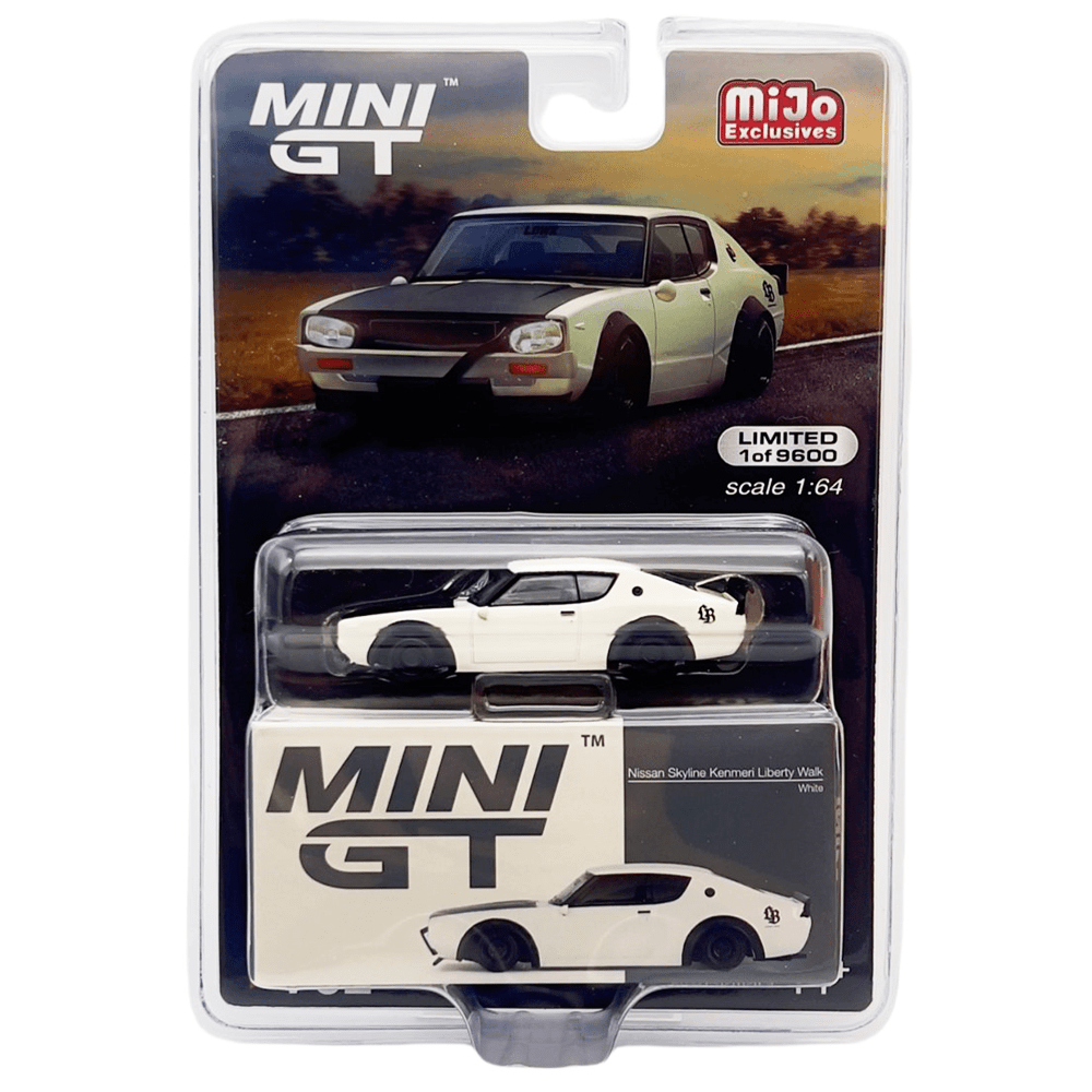 LIBERTY WALK MINI GT ホワイト 美品 Mini GT Mijo Exclusive Mazda AZ-1 Liberty Walk LB40 White 2024