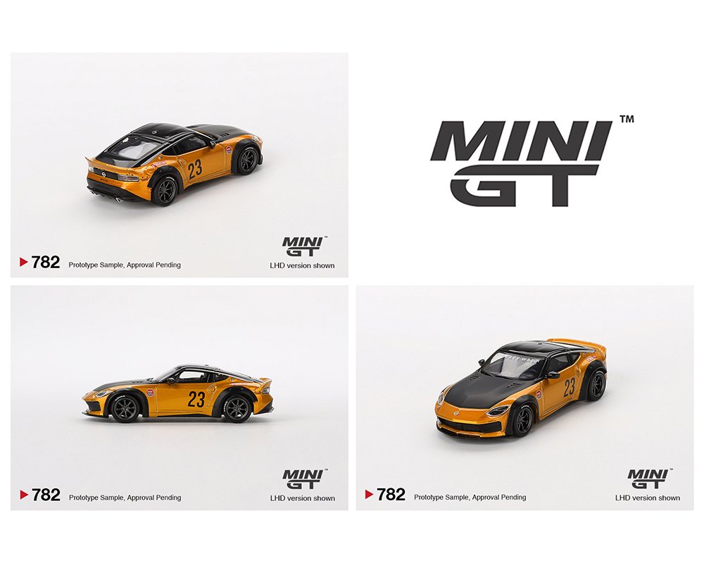 Mini GT - Nissan Z LB-NATION WORKS – LB Gold – Top Collectibles