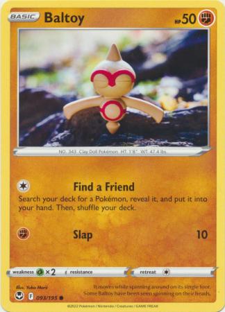 Pokemon - Baltoy - 093/195 - Common