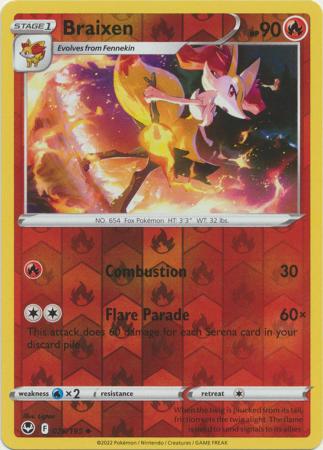 braixen pokemon card value Pokemon - Braixen - 026/195 - Uncommon Reverse Holo