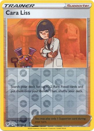 Pokemon - Cara Liss - 149/185 - Uncommon Reverse Holo