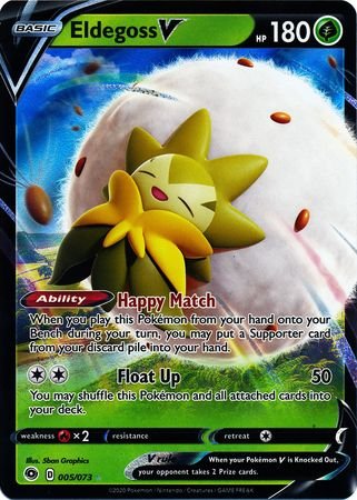 Pokemon - Eldegoss V - 005/073 - Ultra Rare