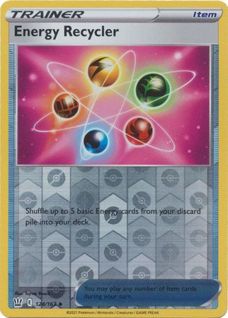 Pokemon - Energy Recycler - 124/163 - Uncommon Reverse Holo