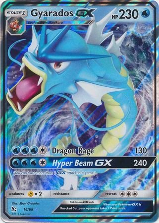 Pokemon - Gyarados GX - 16/68 - Ultra Rare