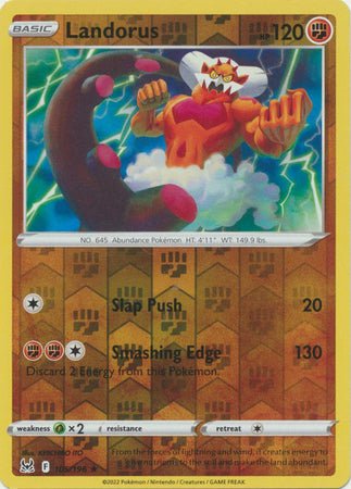 Pokemon - Landorus - 105/196 - Rare Reverse Holo