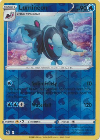 Pokemon - Lumineon - 041/196 - Uncommon Reverse Holo