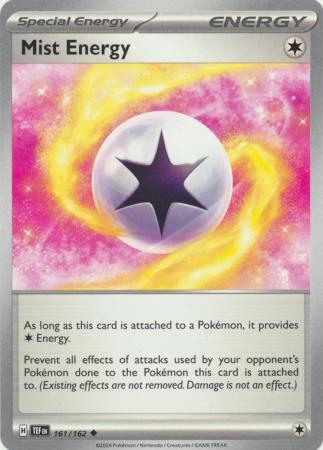 Pokemon - Mist Energy - 161/162 - Uncommon - Scarlet & Violet: Tempora   Top Collectibles