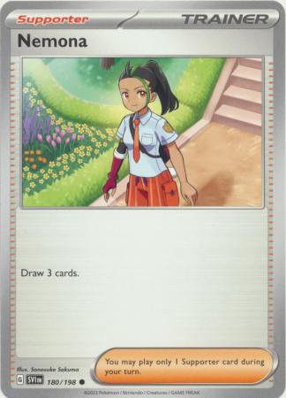Pokemon - Nemona - 180/198 - Common