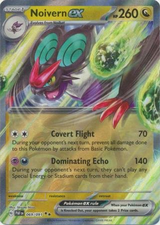 Pokemon - Noivern ex - 069/091 - Ultra Rare