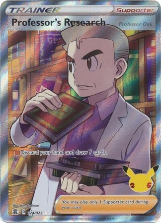 Pokemon - Professor's Research - 24/25 - Full Art Ultra Rare