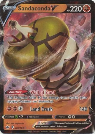 Pokemon - Sandaconda V - 089/198 - Ultra Rare
