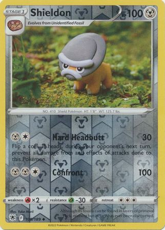 Pokemon - Shieldon - 109/189 - Uncommon Reverse Holo