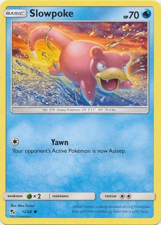 Pokemon - Slowpoke - 12/68 - Common