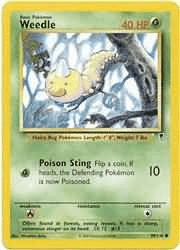 Pokemon - Weedle - 99/110 - Common