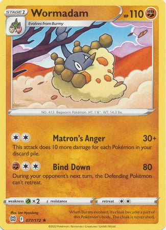 Pokemon - Wormadam - 077/172 - Rare