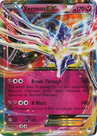 Pokemon - Xerneas EX - XY07 - Ultra Rare - XY Promos Top Collectibles Pokemon - Xerneas EX - XY07 - Ultra Rare - XY Promos Top Collectibles