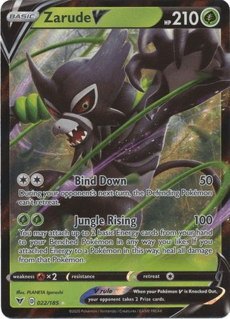 Pokemon - Zarude V - 022/185 - Ultra Rare