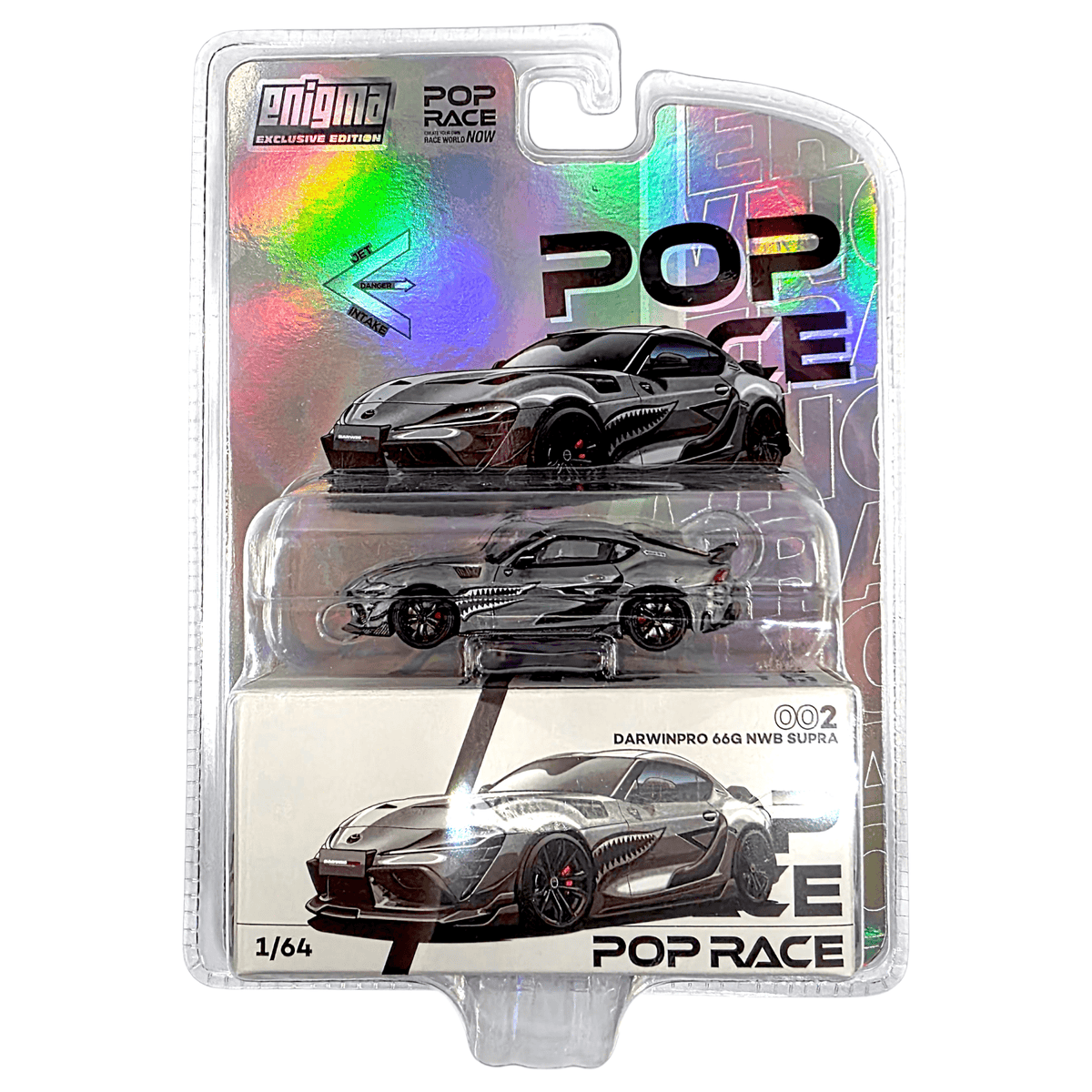 CHASE ポップレース DARWIN PRO SUPRA チェイス CAR Pop Race 1:64 sc
