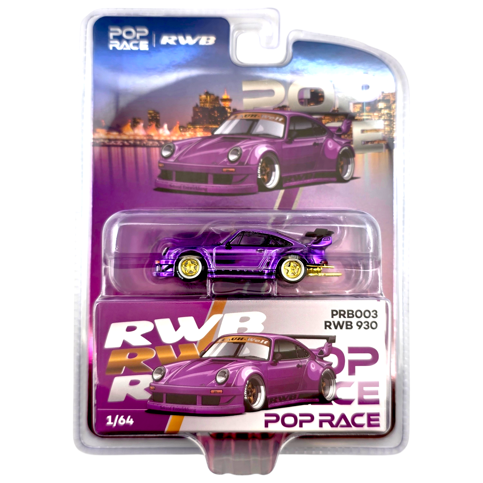 Pop Race - RWB 930 Purple Chrome *Vancouver 2026 Edition* - Limit