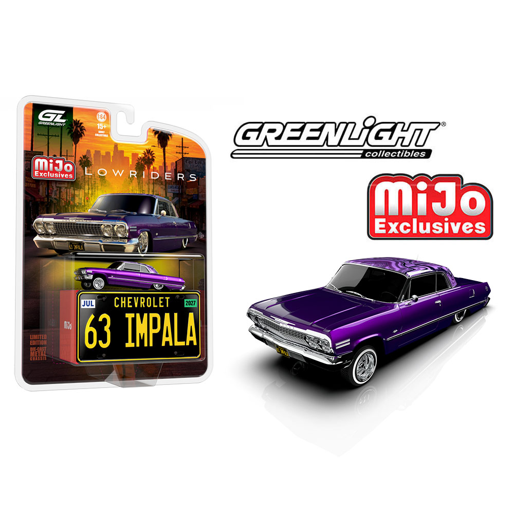 Pre-Order* Greenlight - Lowriders 1963 Chevrolet Impala SS w/ Mini