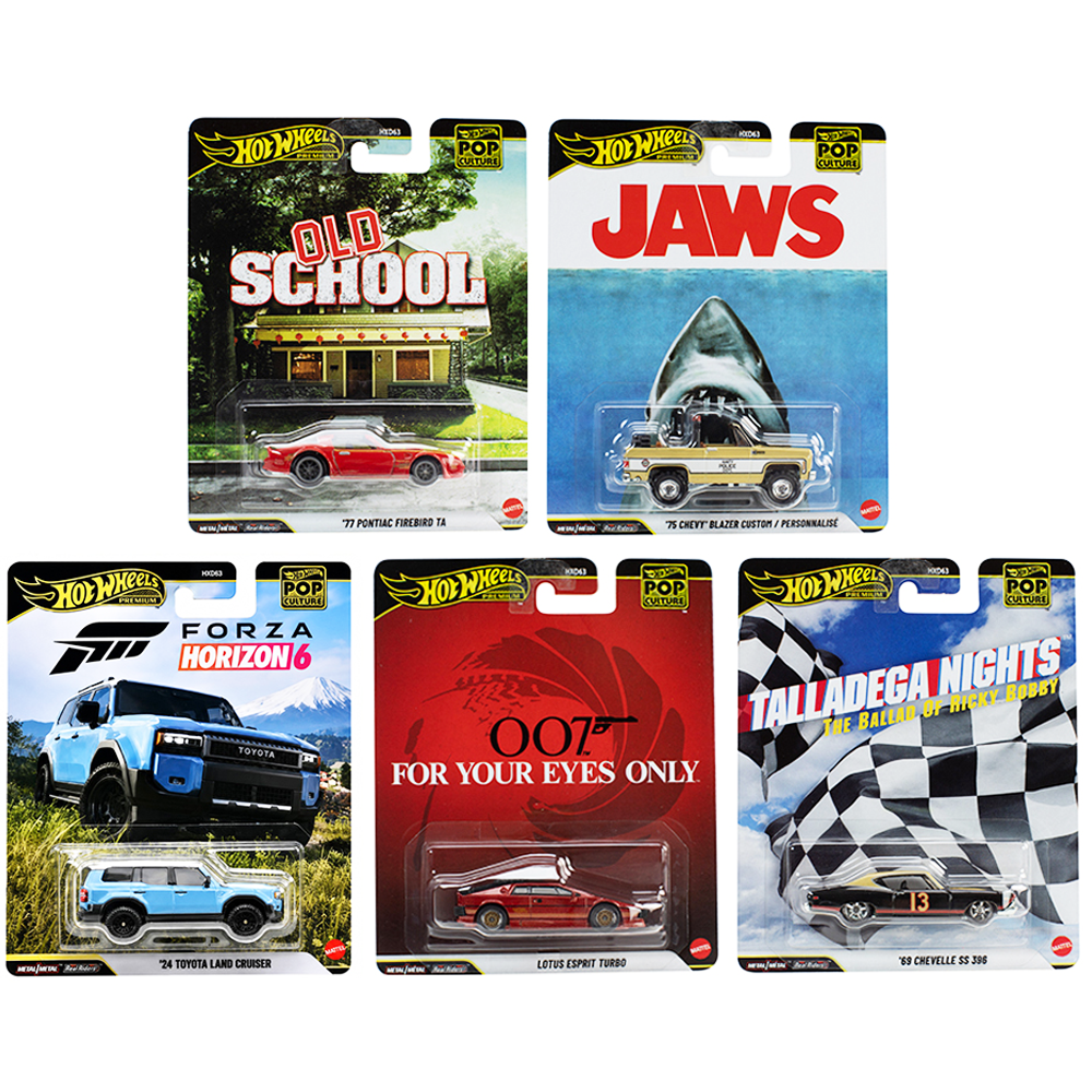 Pre-Order* Hot Wheels - 2026 Pop Culture Series 5-Car Set (Dash