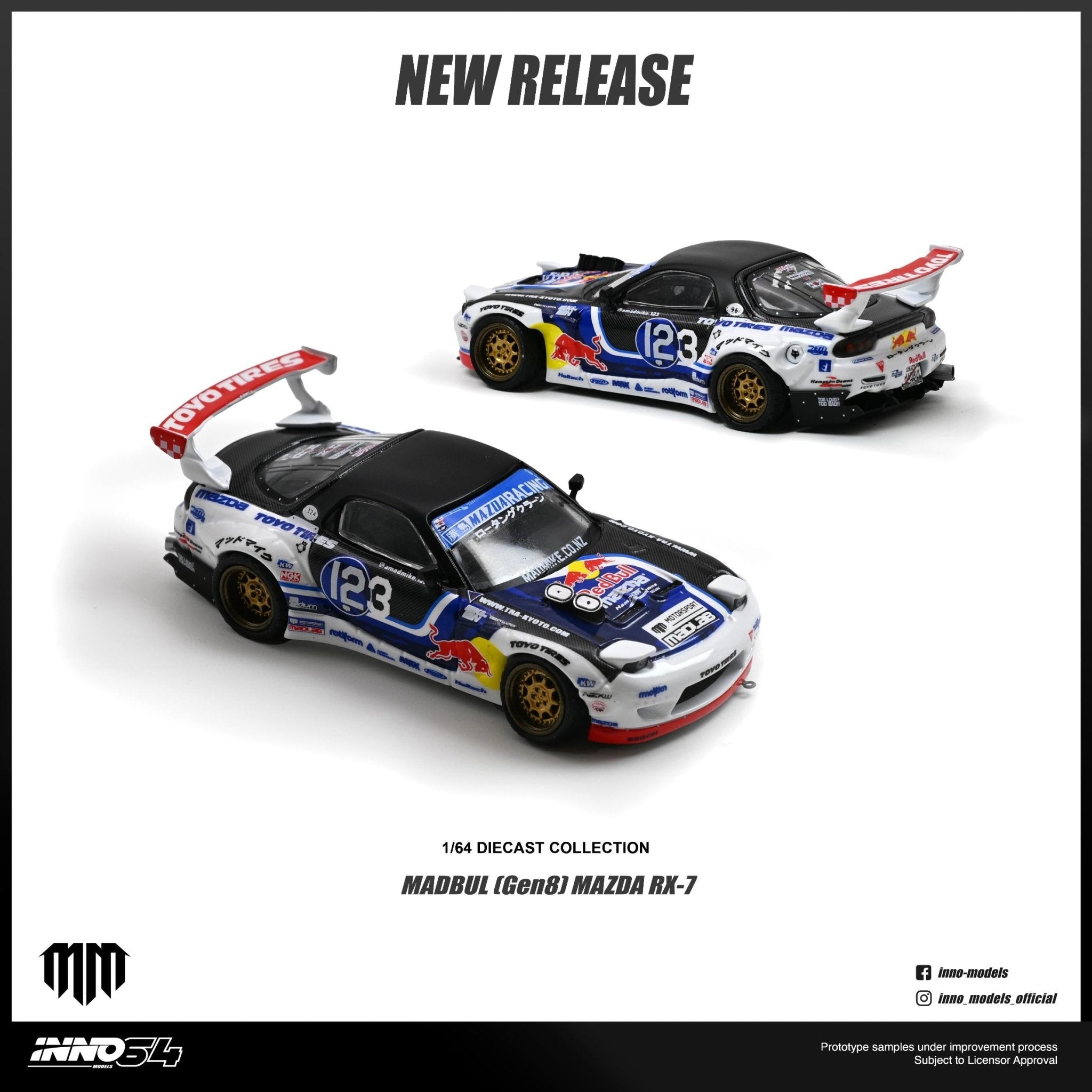 麻倉未稀 BALI2.0 CDROM Pre-Order* INNO64 - Mazda RX-7 Mad Mike 