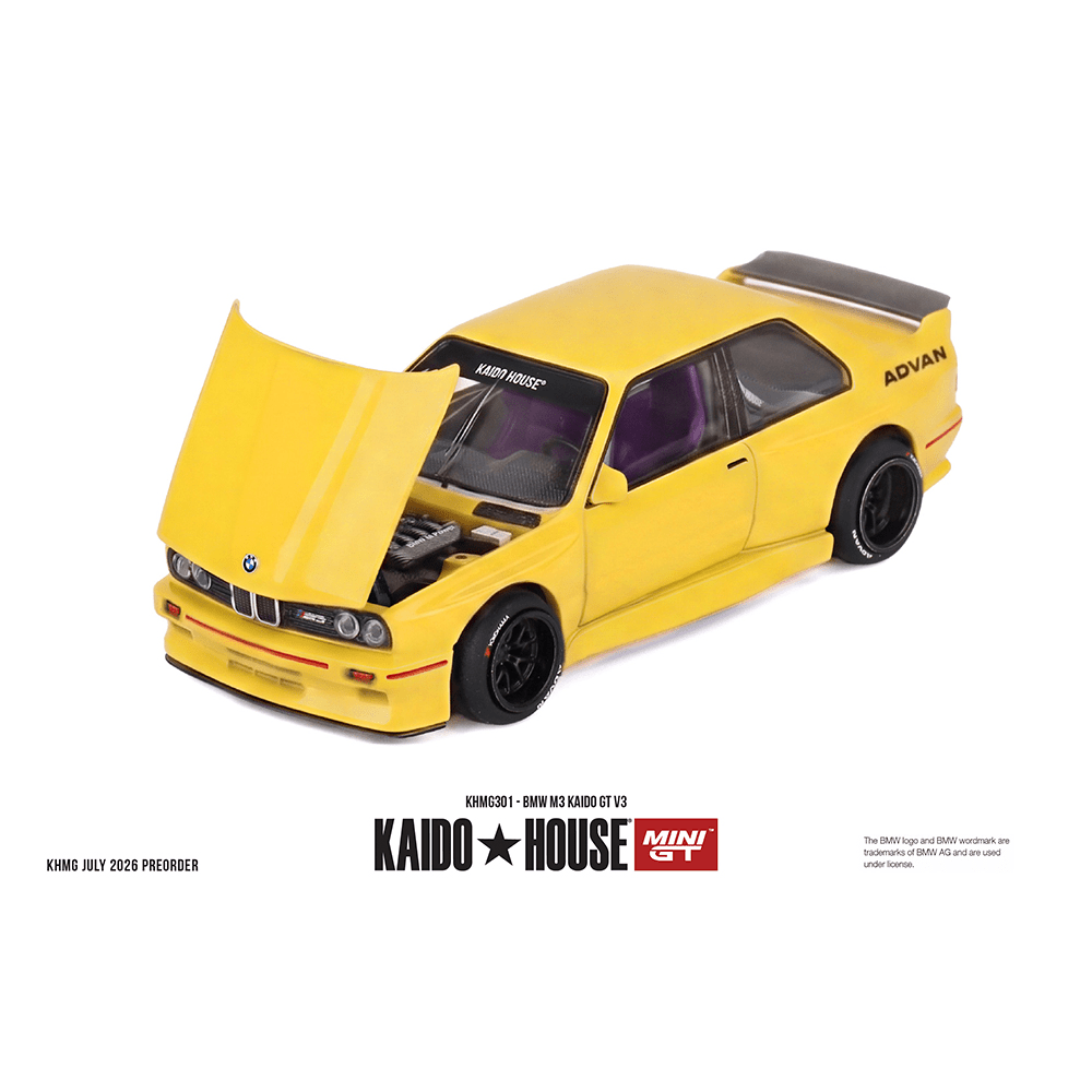 Pre-Order* Kaido House x Mini GT - BMW M3 Kaido GT V3 ADVAN