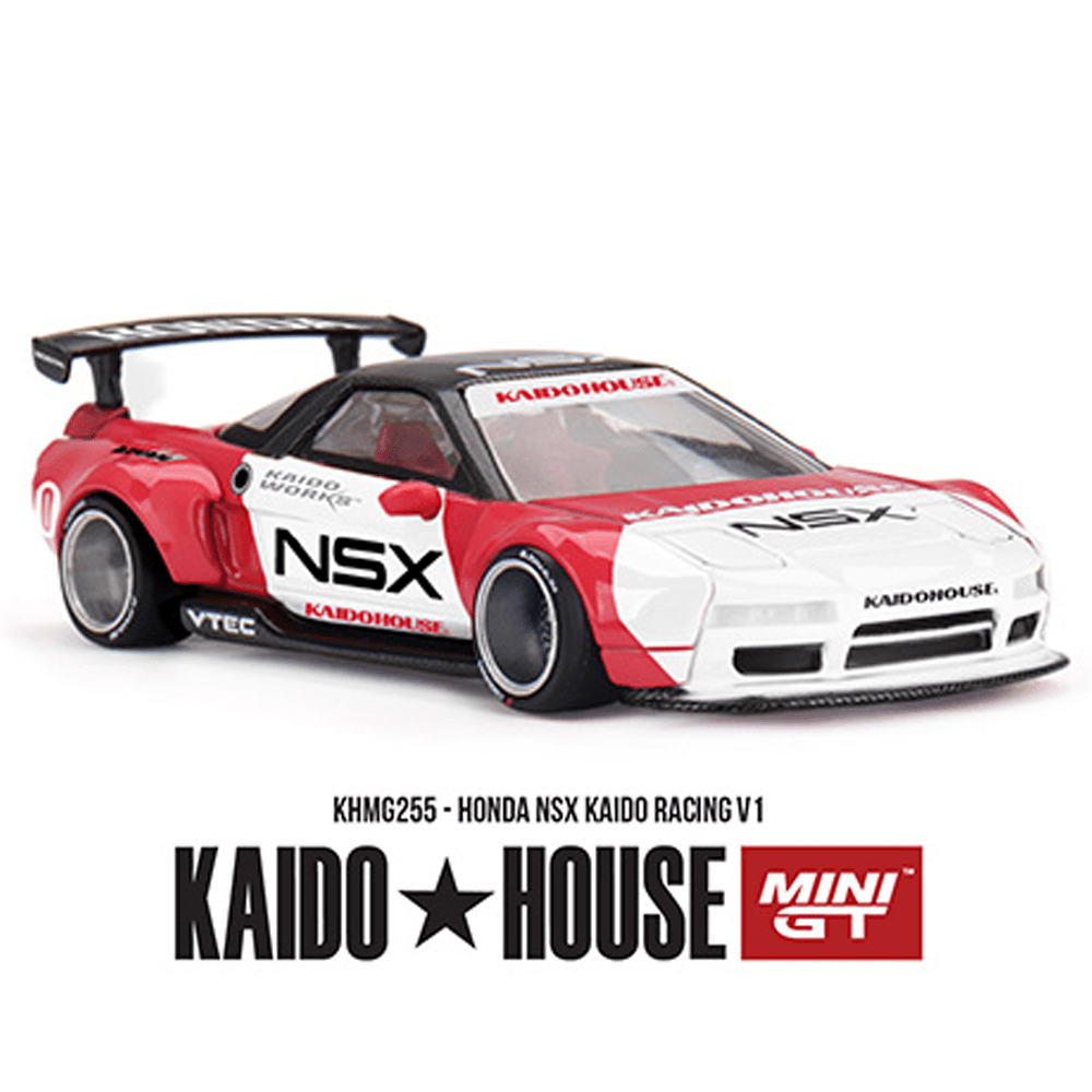 Pre-Order* Kaido House x Mini GT - Honda NSX Kaido Racing V1 – Red