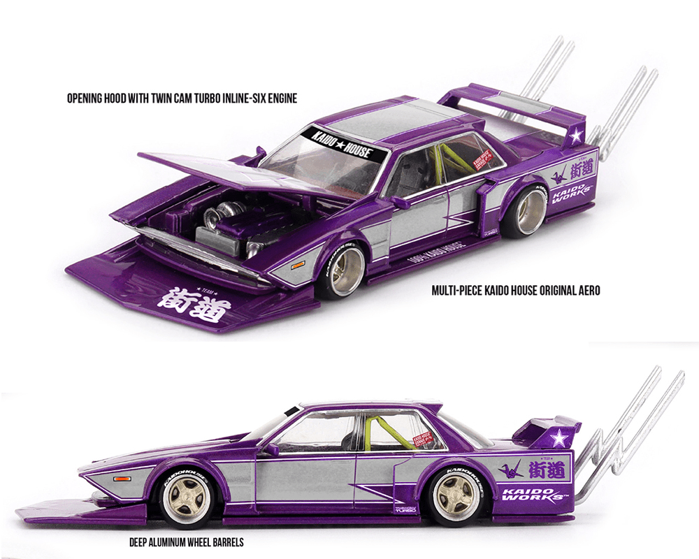 Pre-Order* Kaido House x Mini GT - Kaido Star V1 - Purple Silver