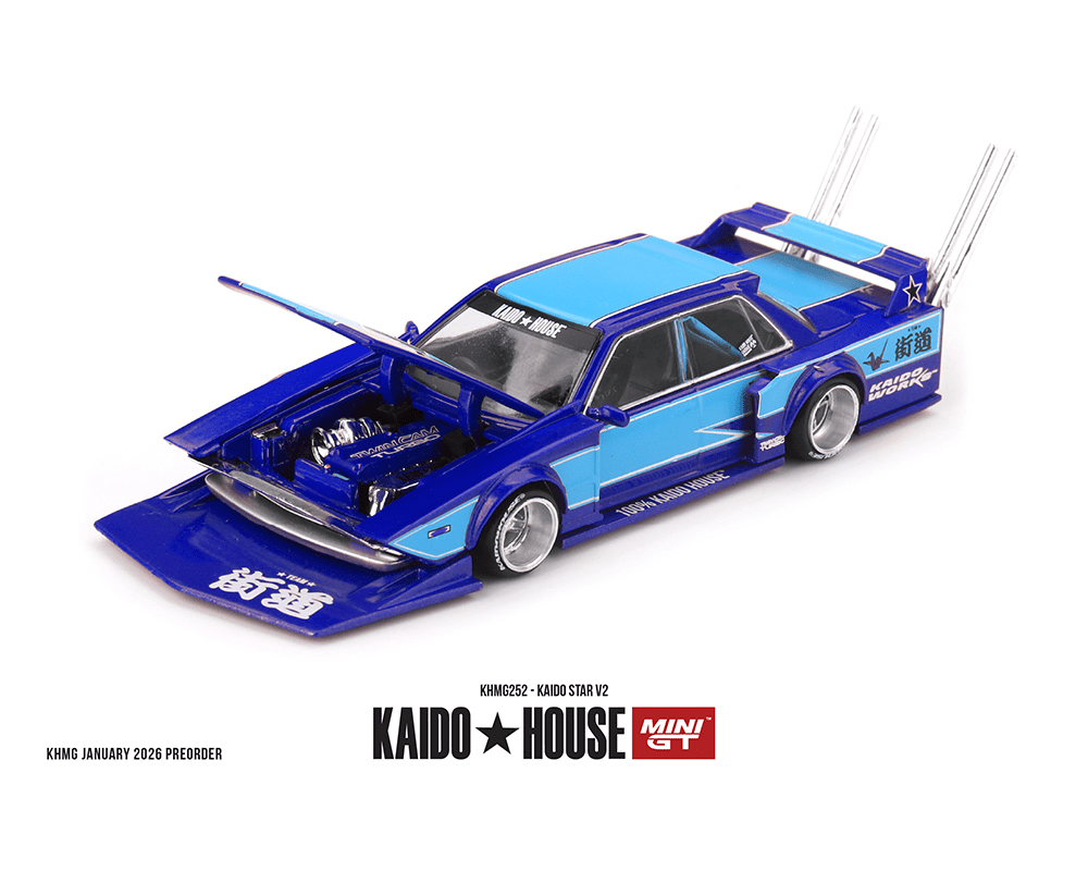 Pre-Order* Kaido House x Mini GT - KAIDO STAR V2 *Sealed