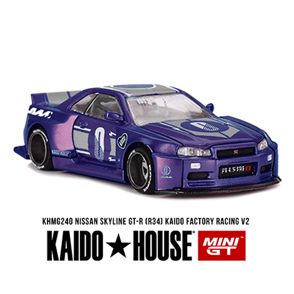 MINIGT KAIDO★HOUSE GT-R (R34) V2 チェイスカー 516736686_1031301789158743_380