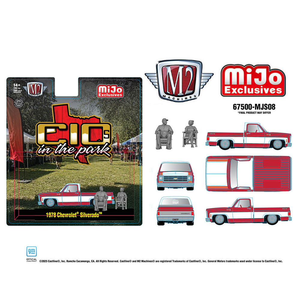 Pre-Order* M2 Machines - Diorama Series 2026 “C10s In The Park