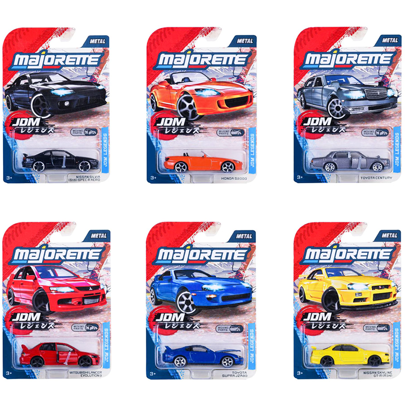 Pre-Order* Majorette - JDM Legends 6-Car Assortment - 2026 – Top