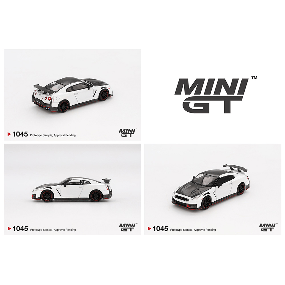Mini GT - Nissan GT-R Nismo (R35) 2024 – Brilliant White Pearl
