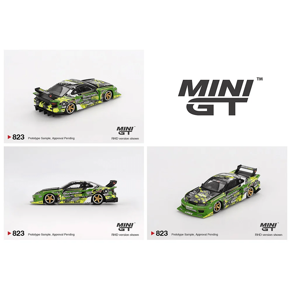 Pre-Order* Mini GT - Nissan LB-Super Silhouette S15 SILVIA #555 V2