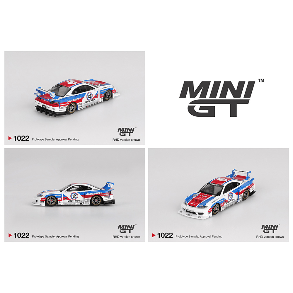 Mini GT - Nissan LB-Super Silhouette S15 SILVIA GARASIDRIFT x LBWK