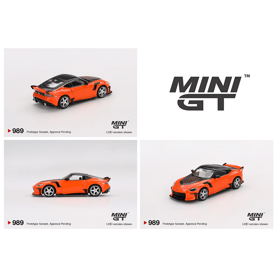 Pre-Order* Mini GT - Nissan Z VeilSide FFZ400 – Orange – Top