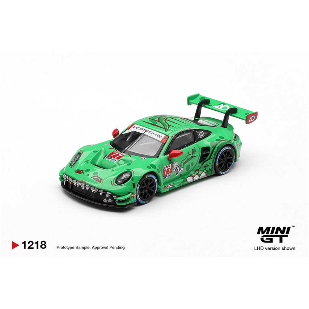 MINIGT ポルシェ 911 GT3 R 992 Pre-Order* Mini GT - Porsche 911 GT3 R (992) #77 AO Racing 2025